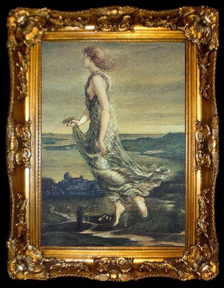 framed  Burne-Jones, Sir Edward Coley Evening Star, ta009-2